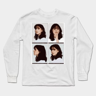 Random Model Vector Art Long Sleeve T-Shirt